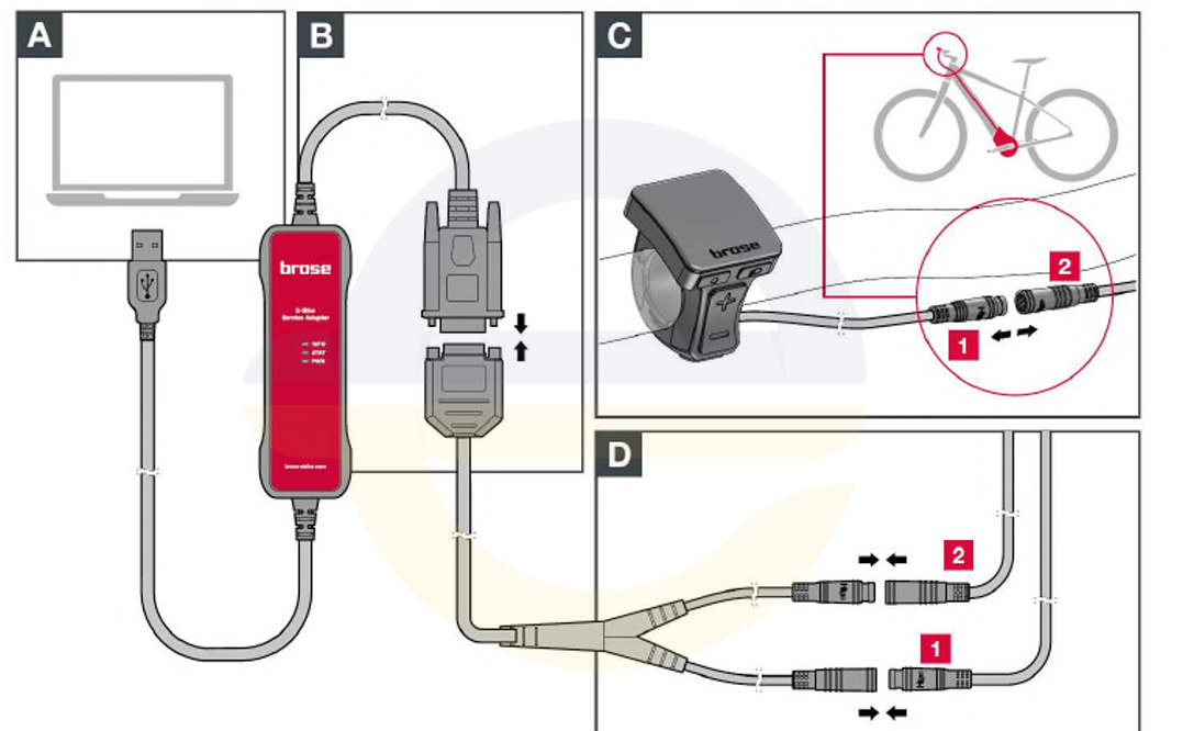 BROSE Service Adapter - E68919
