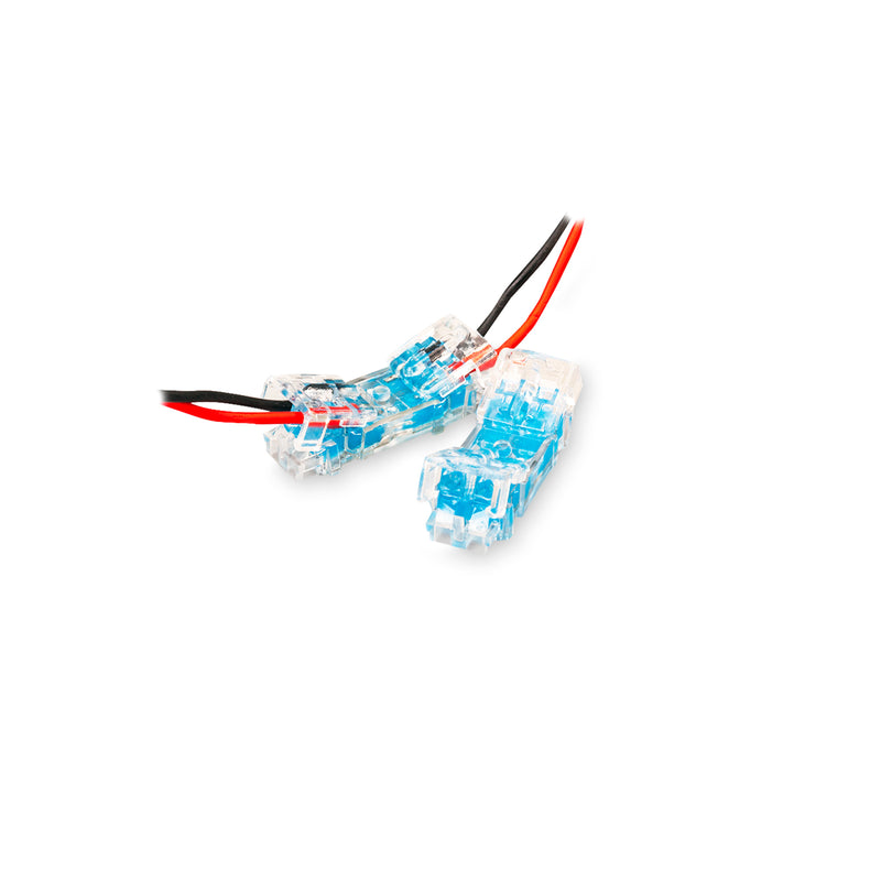 2-2 pins vochtbestendige zelfdichtende connector voor (E-Bike) fietsverlichtingskabel